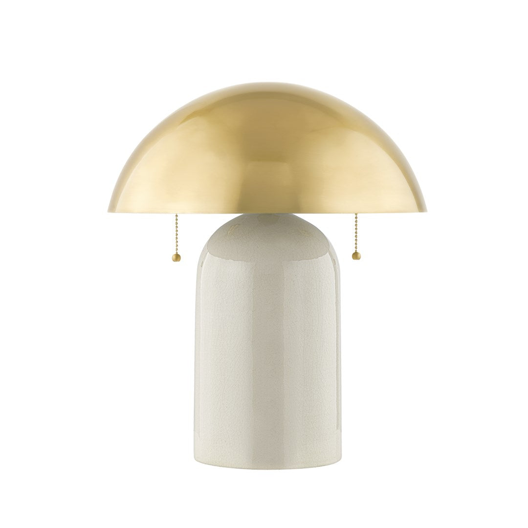 Gaia - 2 Light Table Lamp-Mitzi-HVL-HL777201-AGB/CLC-Table Lamps-1-France and Son