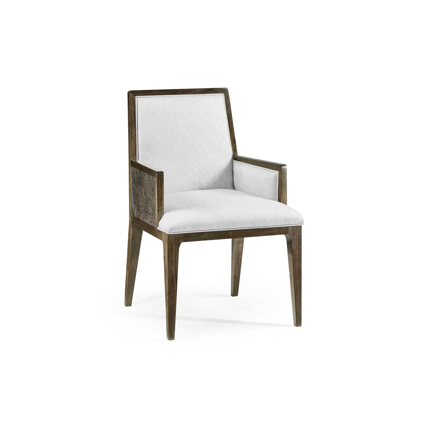 Gatsby Random Cut Dining Arm Chair-Jonathan Charles-JCHARLES-500328-AC-WGE-F300-Dining ChairsCastaway-1-France and Son