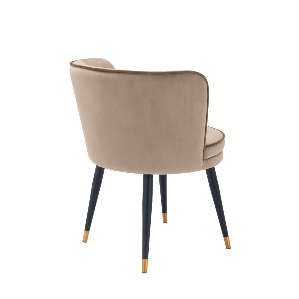 Dining Chair Grenada-Eichholtz-EICHHOLTZ-A113539-Dining ChairsSavona Grey Velvet-8-France and Son