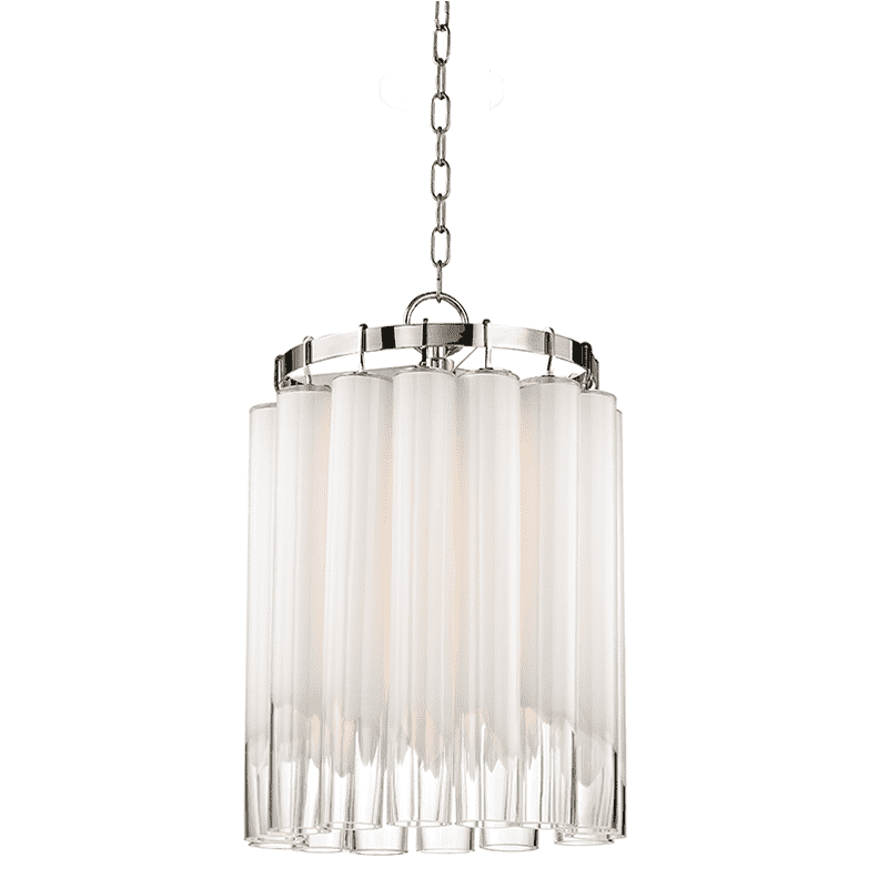 Tyrell 4 Light Pendant Polished Nickel-Hudson Valley-HVL-8915-PN-Pendants-1-France and Son