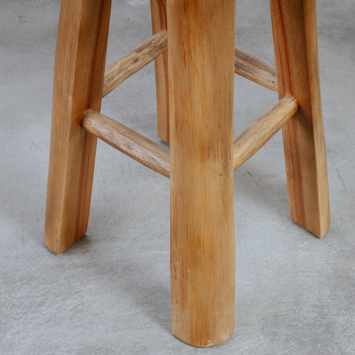 Saint Moritz Teak Bar Stool-France & Son-FL1117-Bar Stools-4-France and Son