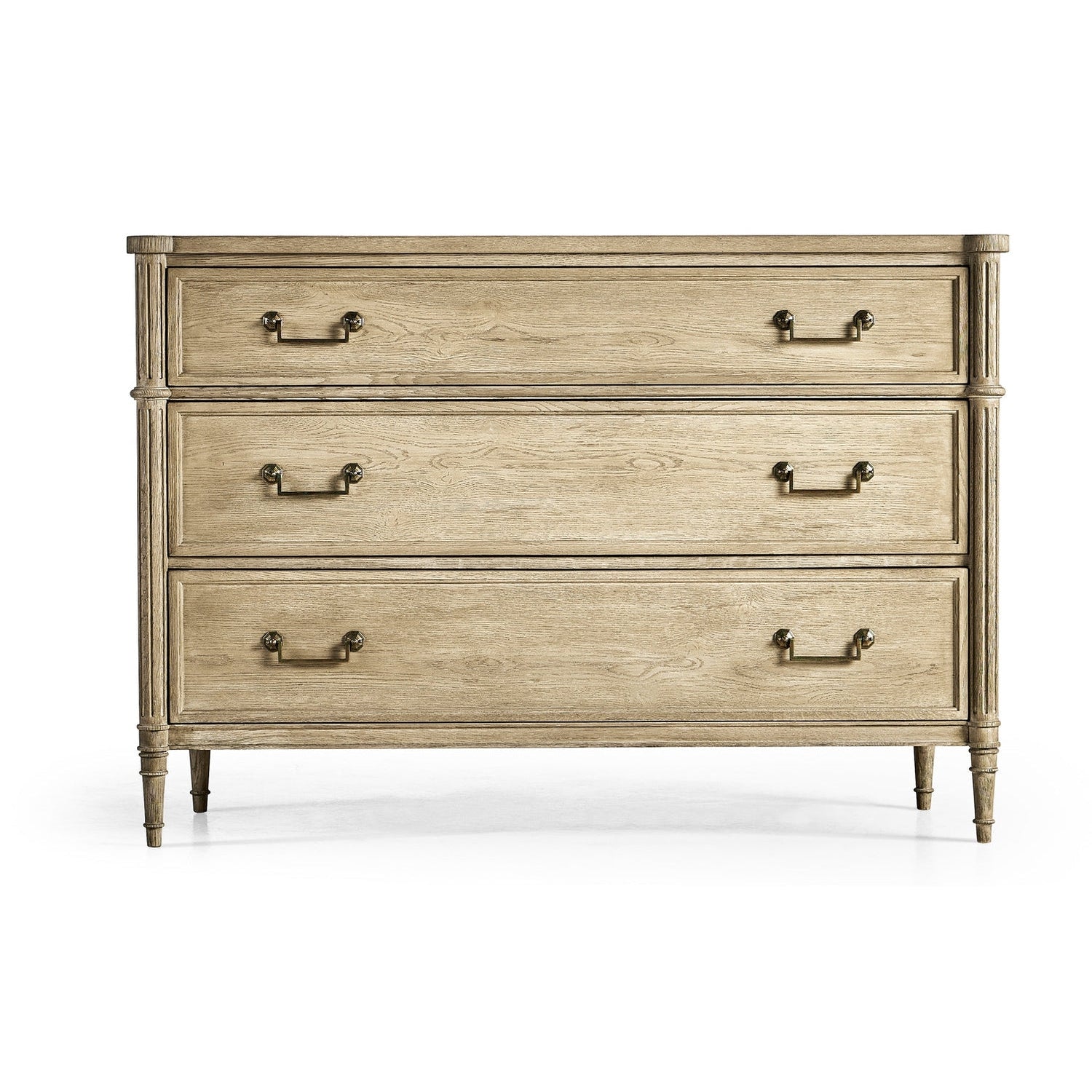 Kalpa Louis XVI Drawer Chest-Jonathan Charles-JCHARLES-003-3-263-BLC-Dressers-2-France and Son