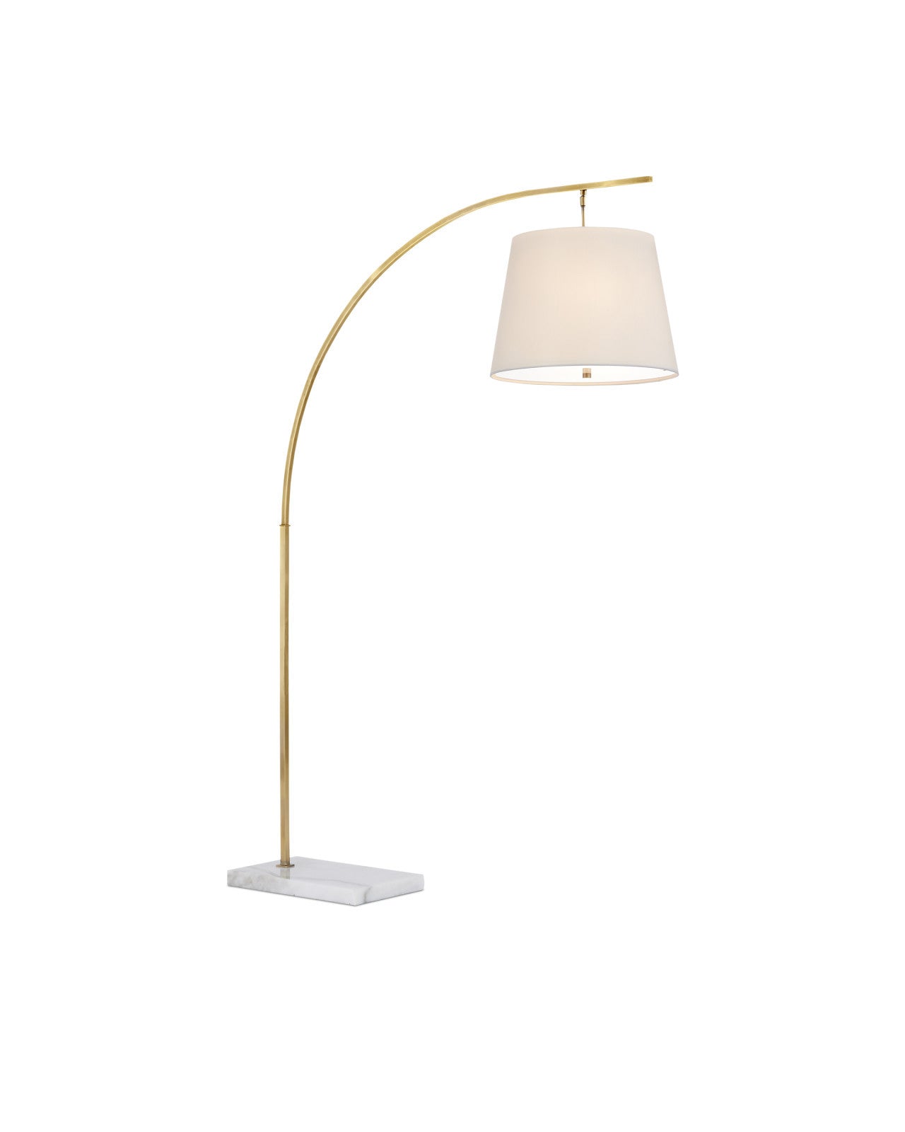 Cloister Medium Brass Floor Lamp