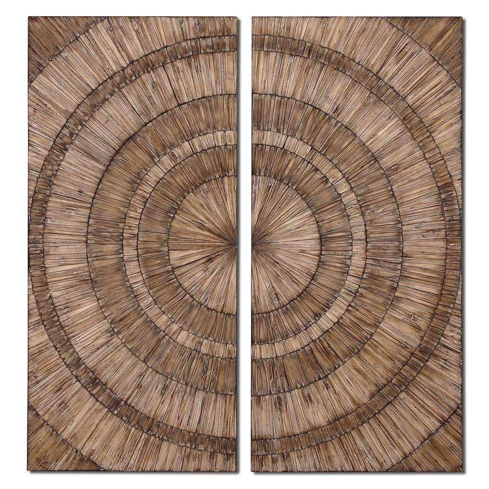 Uttermost 07636 Natural Wood Chips Lanciano, S/2  Item #07636