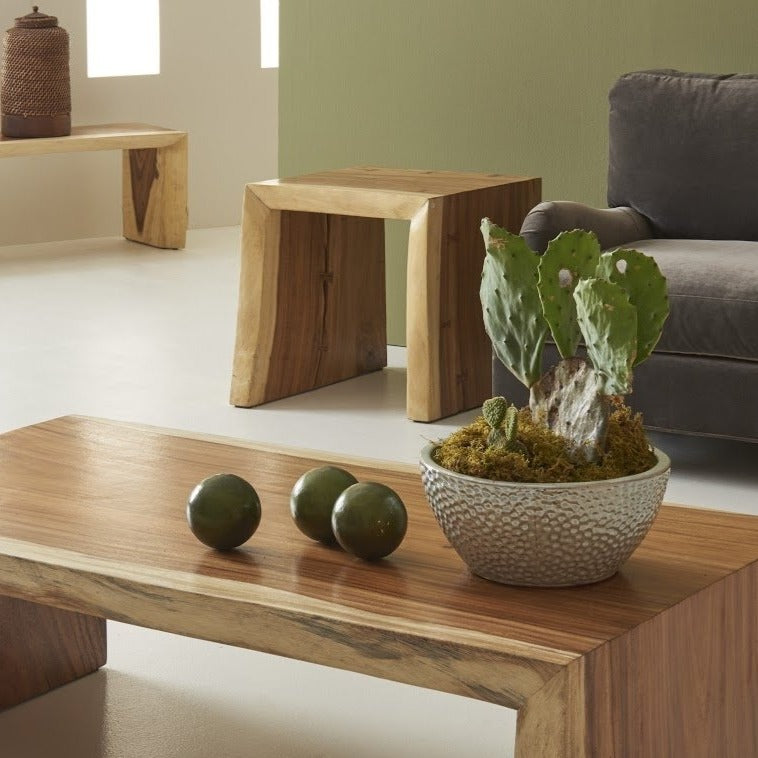 Waterfall Side Table-Phillips Collection-PHIL-TH84106-Side TablesNatural-2-France and Son