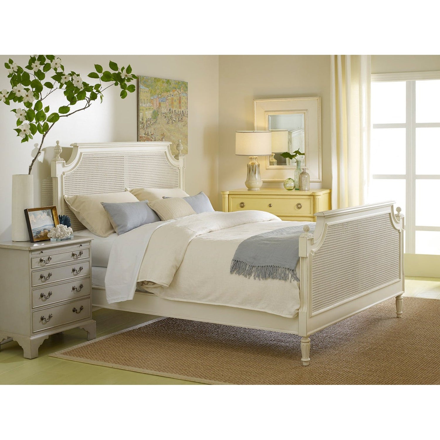 Chateau Bed-Somerset Bay Home-SBH-SB244-K-BedsKing-1-France and Son