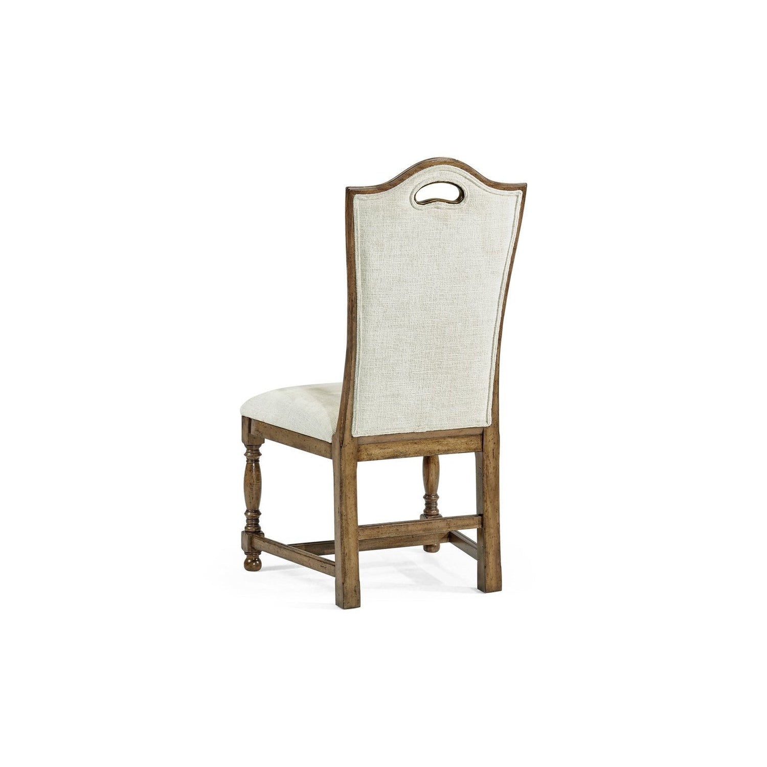 Casual High Back Side Chair-Jonathan Charles-JCHARLES-493381-SC-DTM-F400-Dining ChairsMedium Driftwood & Shambala-7-France and Son