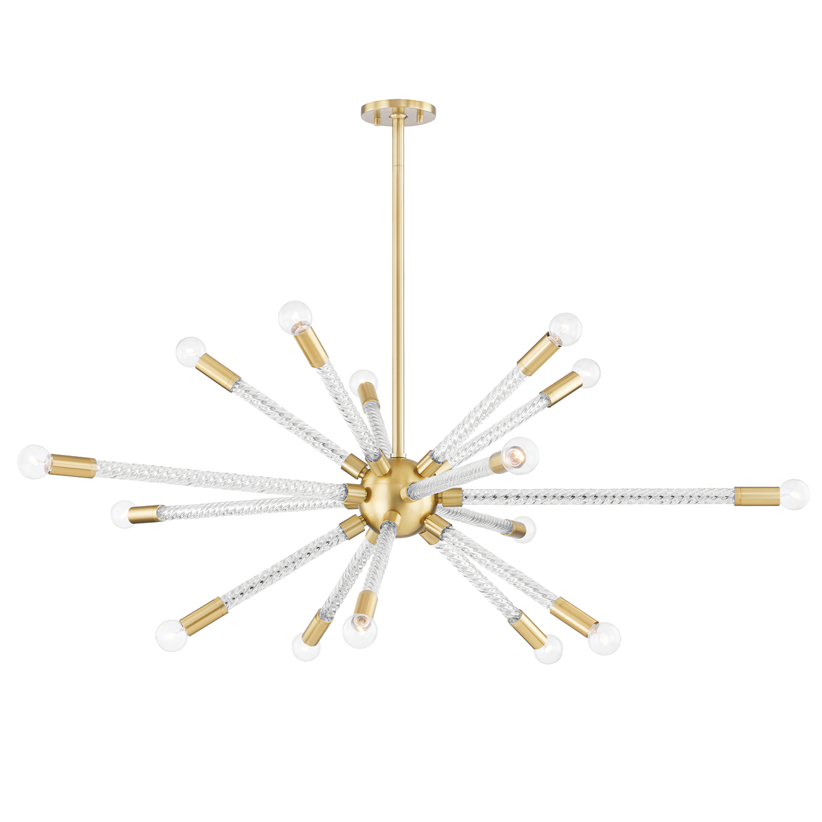 Pippin 15 Light Chandelier-Mitzi-HVL-H256815-AGB-ChandeliersAged Brass-1-France and Son