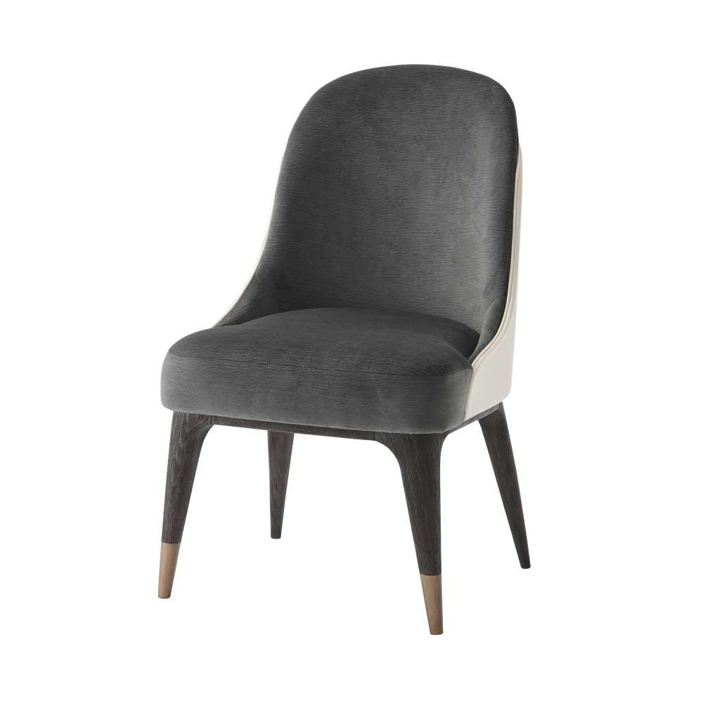 Covet Dining Chair II-Theodore Alexander-THEO-SLD40007.0BOW-Dining Chairs-1-France and Son