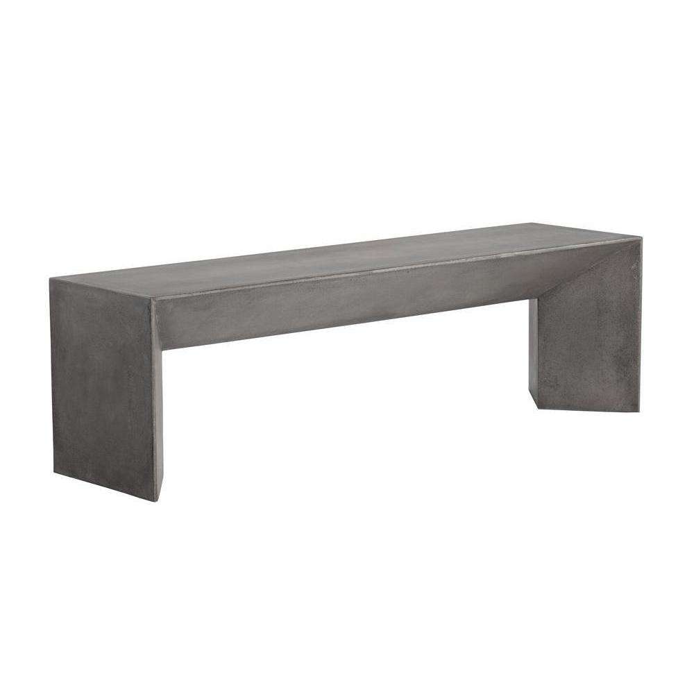 Nomad Bench-Sunpan-SUNPAN-102191-BenchesGrey-8-France and Son