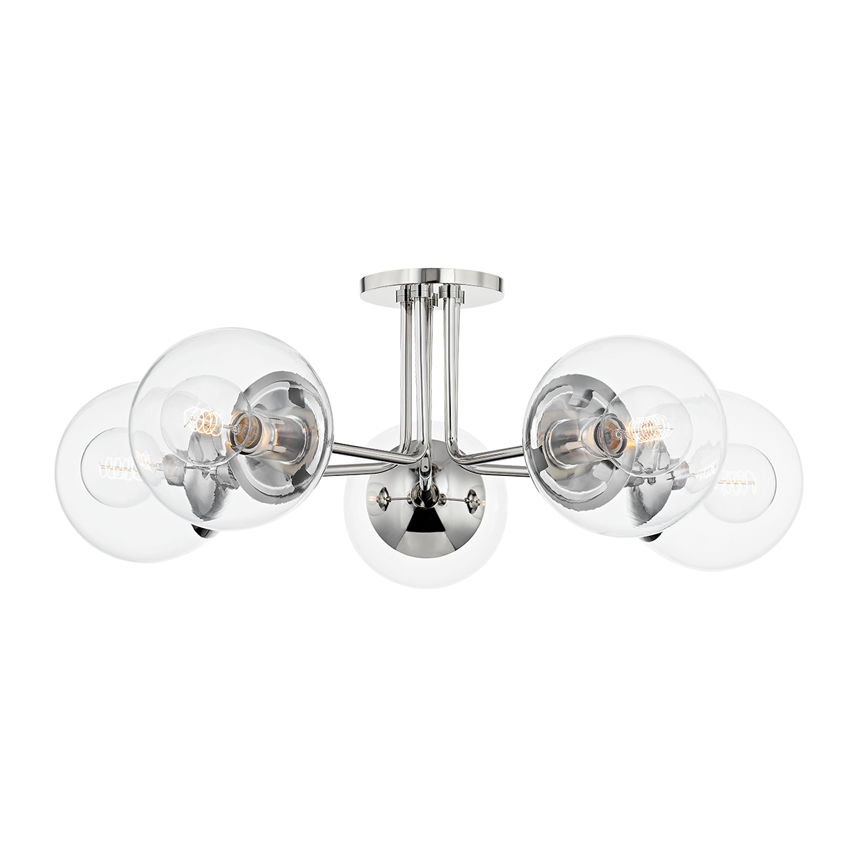 Meadow Polished Nickel-Mitzi-HVL-H503605-PN-Pendants-1-France and Son