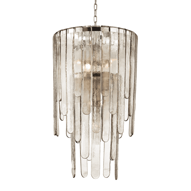 Fenwater 9 Light Pendant Polished Nickel-Hudson Valley-HVL-9418-PN-Pendants-1-France and Son
