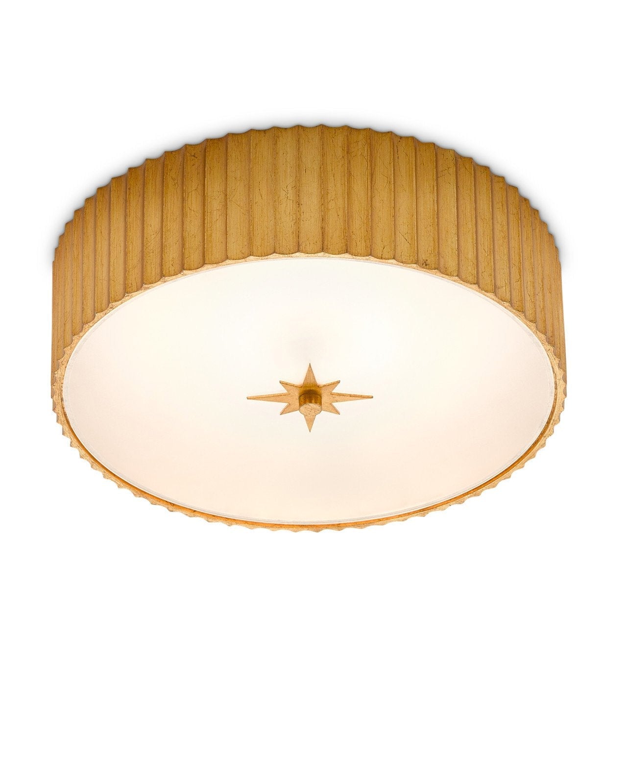 Caravel Gold Flush Mount