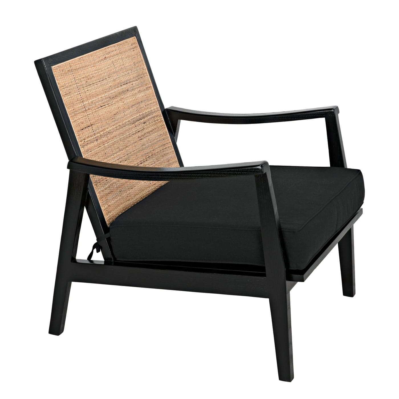 Lichtenstein Chair - Charcoal Black-Noir-NOIR-AE-215CHB-Lounge Chairs-3-France and Son