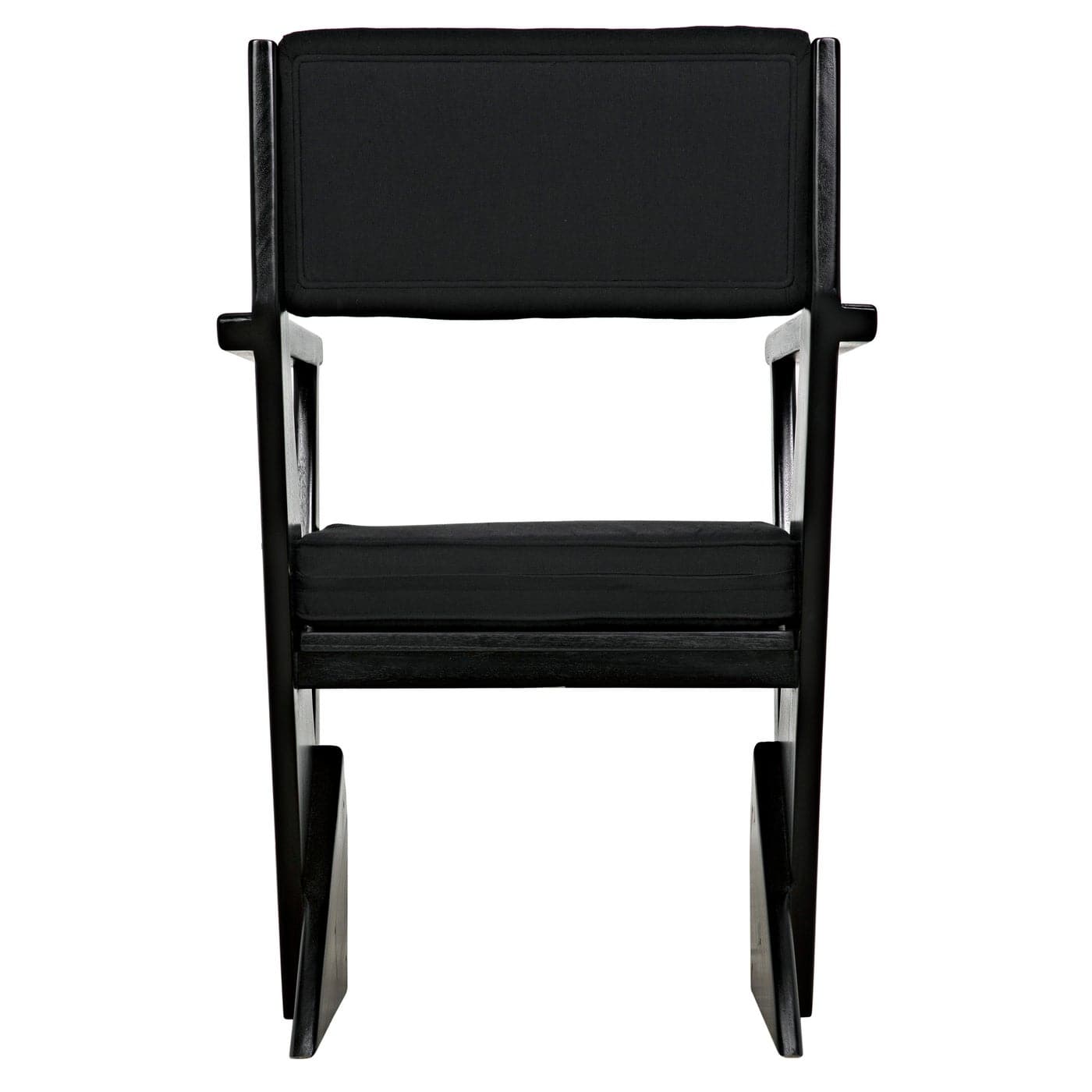 Madoc Arm Chair-Noir-NOIR-AE-256CHB-Dining Chairs-4-France and Son