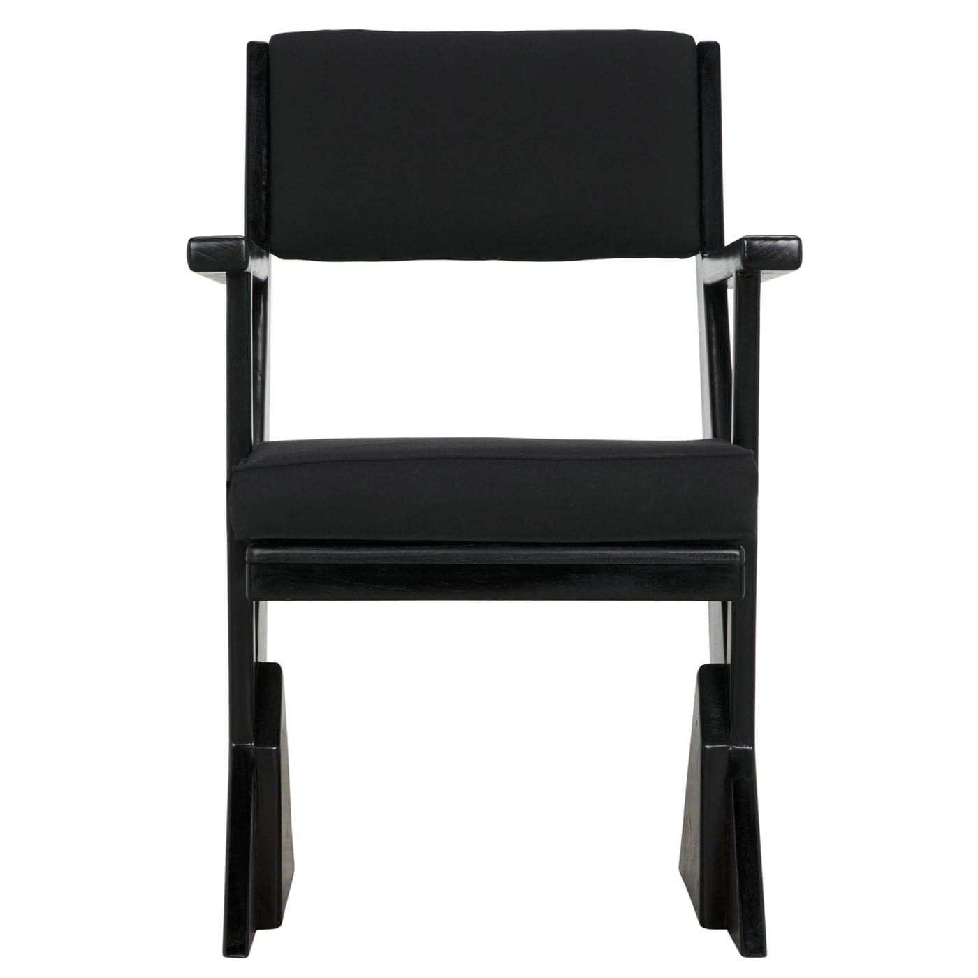 Madoc Arm Chair-Noir-NOIR-AE-256CHB-Dining Chairs-2-France and Son