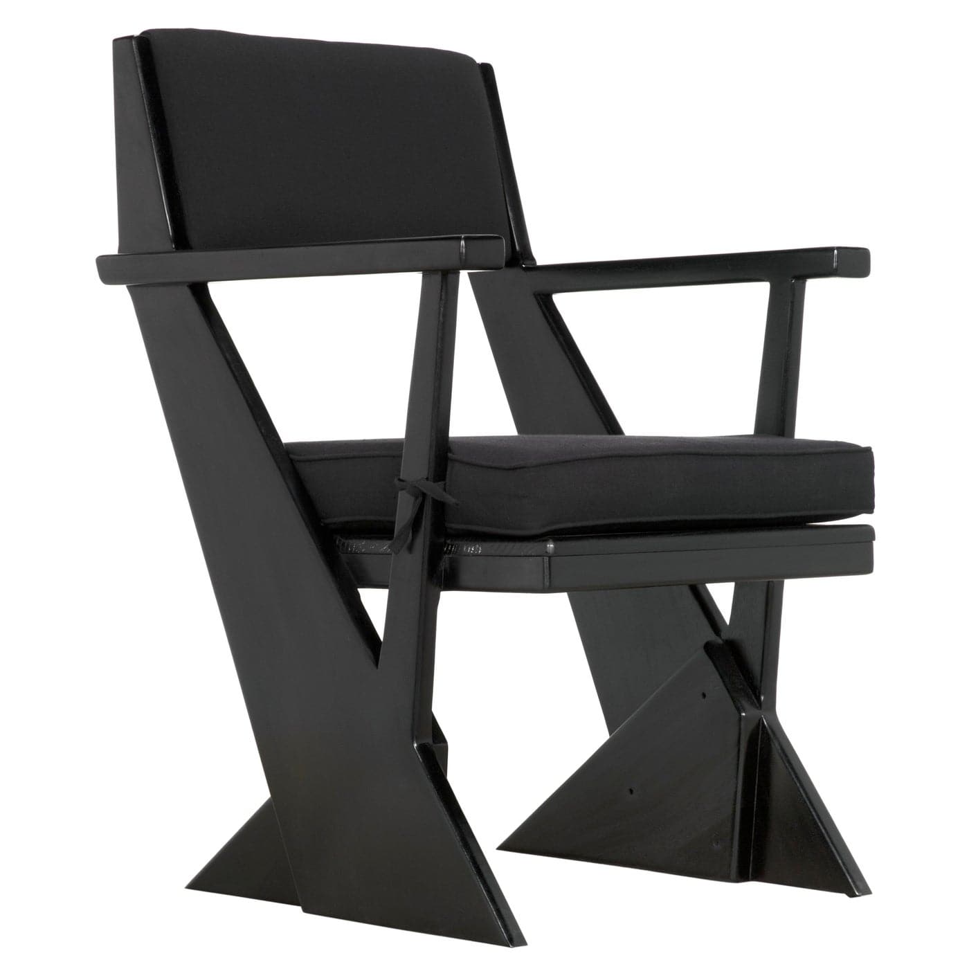 Madoc Arm Chair-Noir-NOIR-AE-256CHB-Dining Chairs-3-France and Son