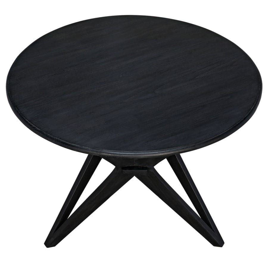 Victor Dining Table-Noir-NOIR-AE-30CHB-Dining Tables-2-France and Son