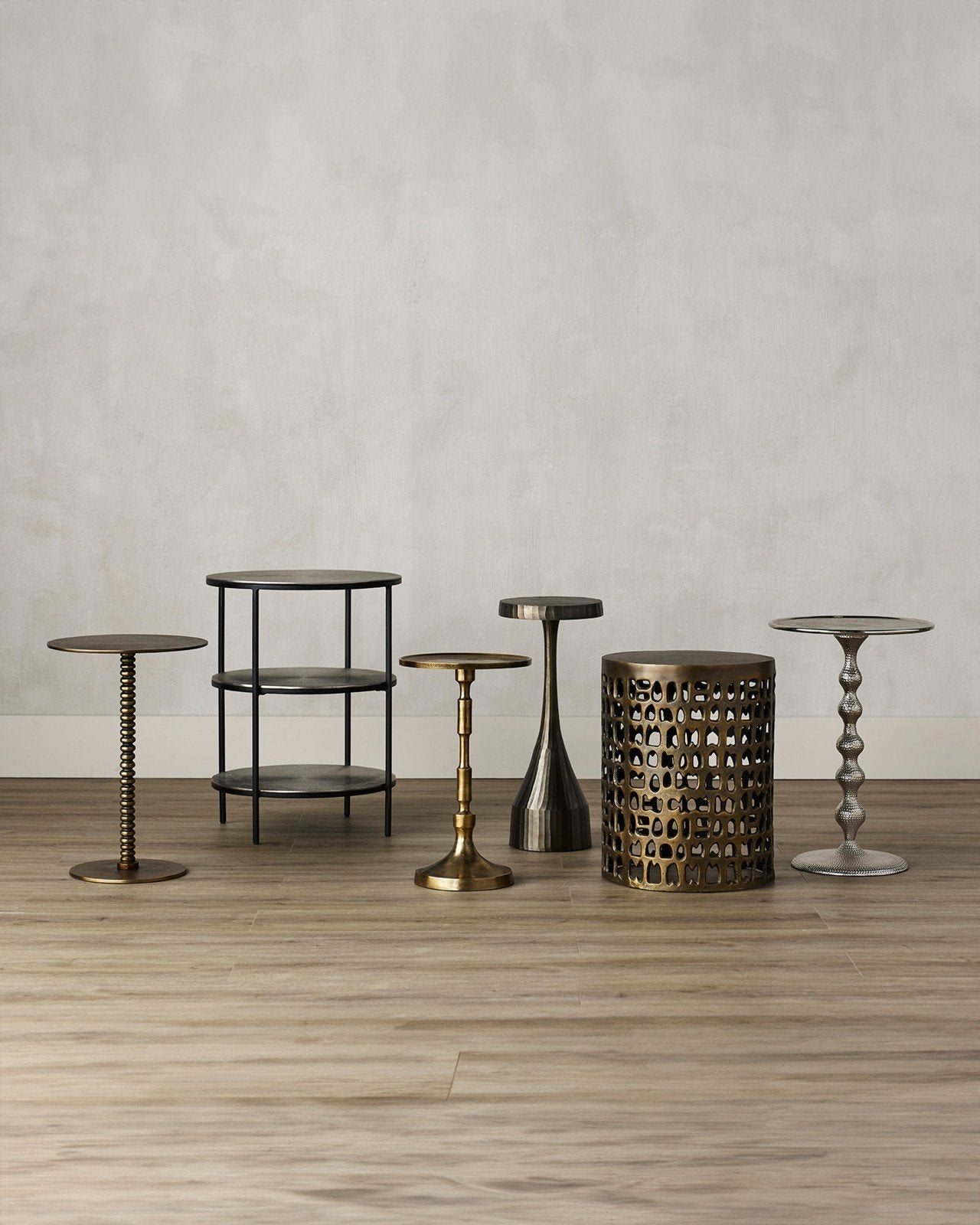 Alvar Gold Accent Table