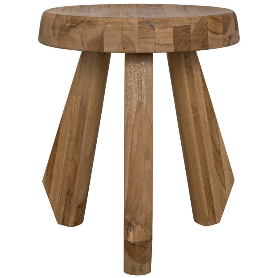 Priam Teak Stool-Noir-NOIR-AF-33-Stools & Ottomans-1-France and Son