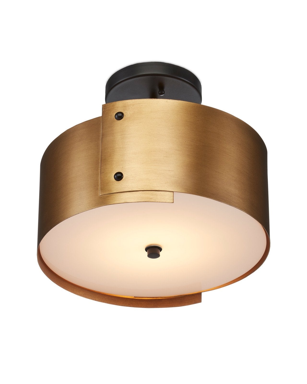 Ritsu Brass Semi-Flush Mount