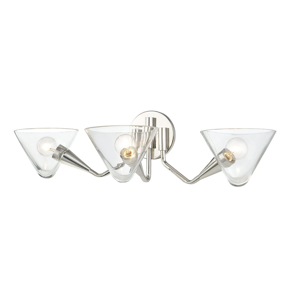 Isabela 3 Light Wall Sconce-Mitzi-HVL-H327103-PN-Outdoor Wall SconcesPolished Nickel-2-France and Son