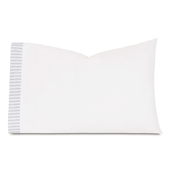 Blass Ticking Pillowcase-Eastern Accents-EASTACC-AH-QNS-01HA-BeddingHaze-Queen-5-France and Son