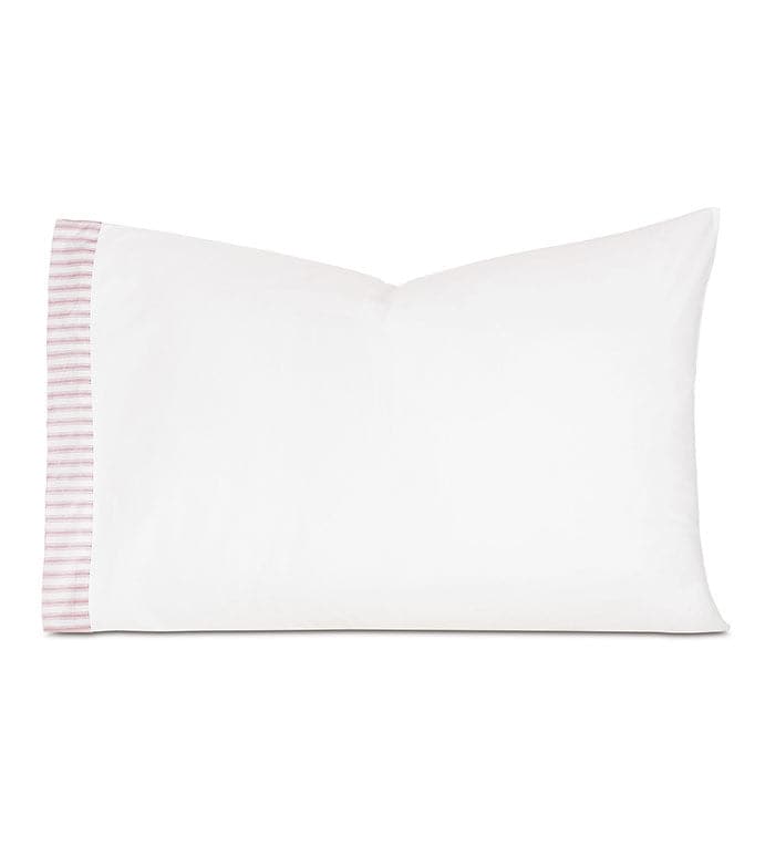 Blass Ticking Pillowcase-Eastern Accents-EASTACC-AH-QNS-01PE-BeddingPetal-Queen-8-France and Son