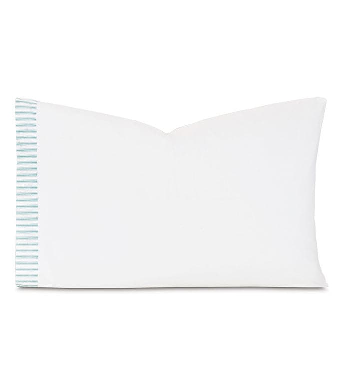 Blass Ticking Pillowcase-Eastern Accents-EASTACC-AH-QNS-01SE-BeddingSea-Queen-9-France and Son