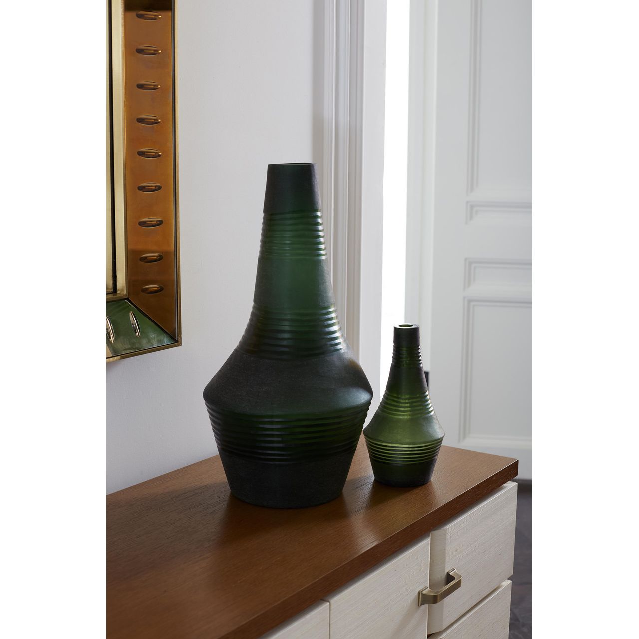 Amahle Small Vase, Fern Green