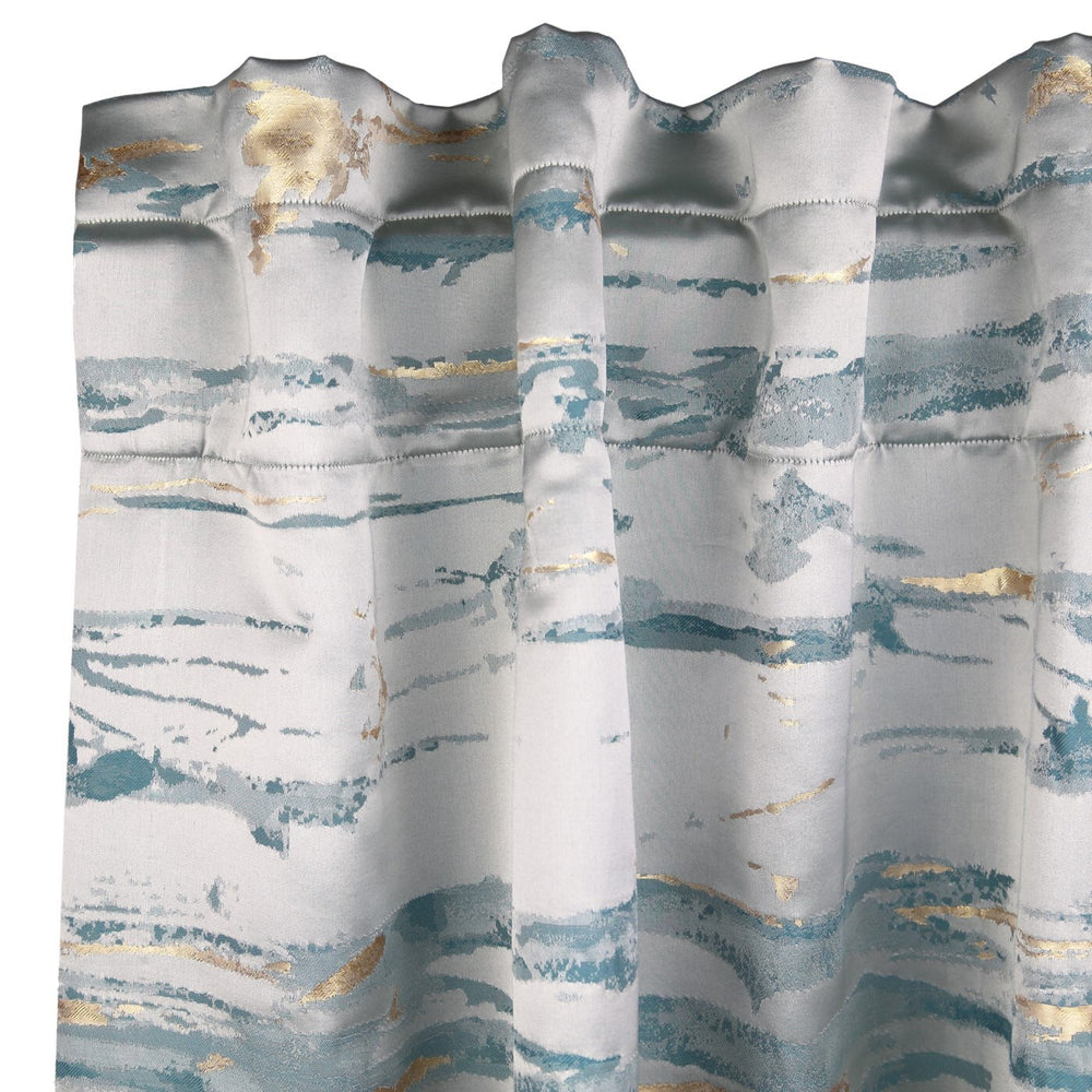 Serenity Curtain Panel-Ann Gish-ANNGISH-YCUSE108-BLE-Window Treatments-1-France and Son