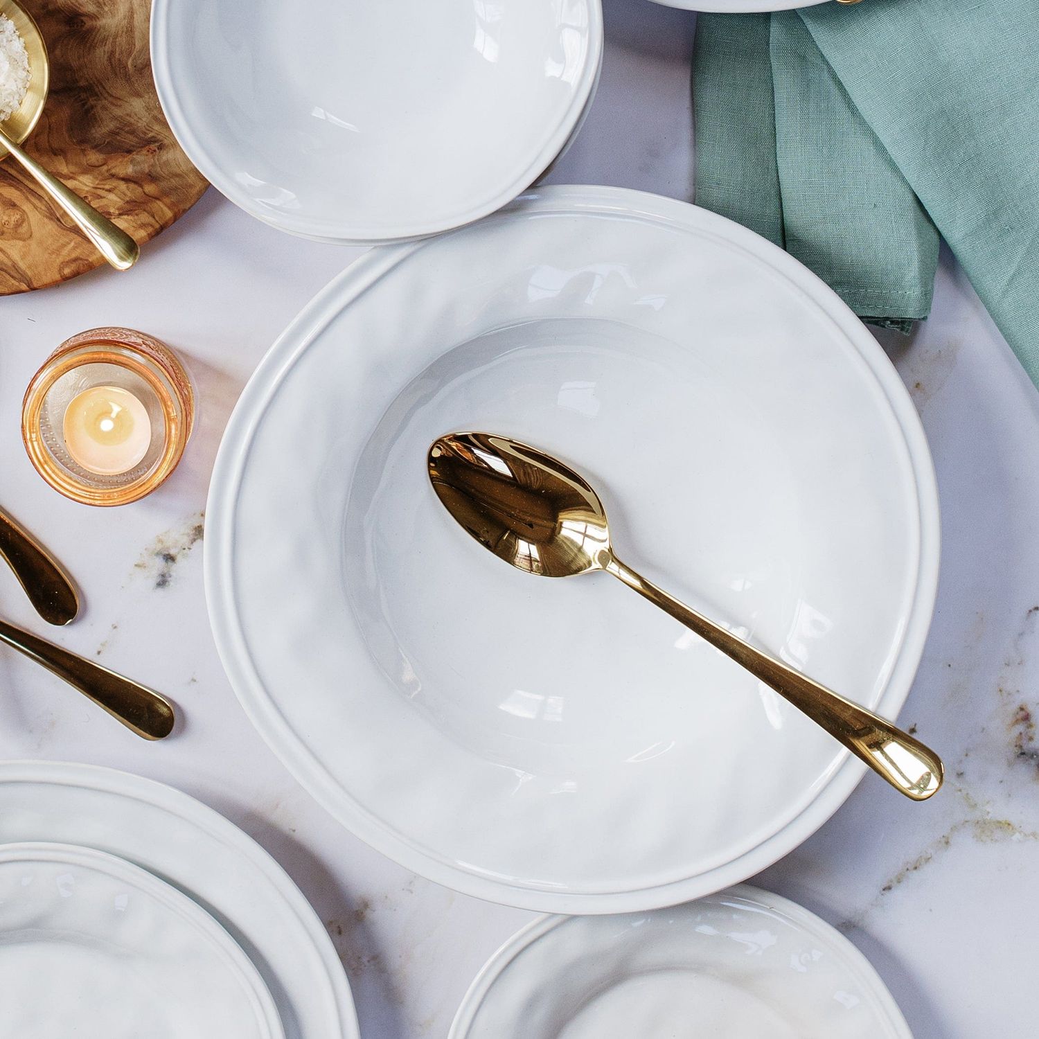 Aria Organic Serving Bowl
