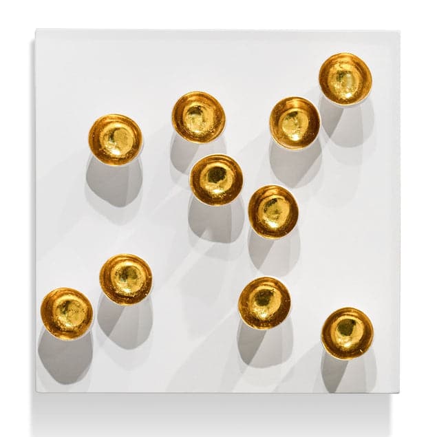 Substrate Wall Play - 5"TH-Gold Leaf Design Group-GOLDL-ART1312-GO-Wall DecorWhite W/ Seed Gold 2-6-France and Son