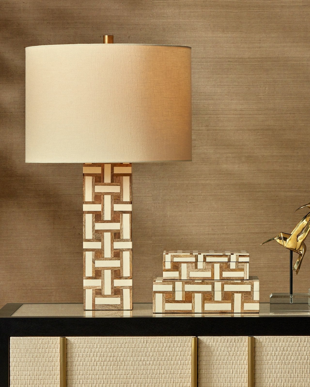 Aarna Cream Table Lamp