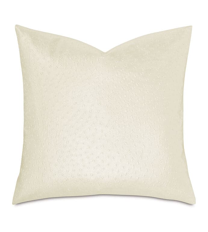 OSWALD FAUX OSTRICH DECORATIVE PILLOW-Eastern Accents-EASTACC-ATE-1262-Pillows-2-France and Son