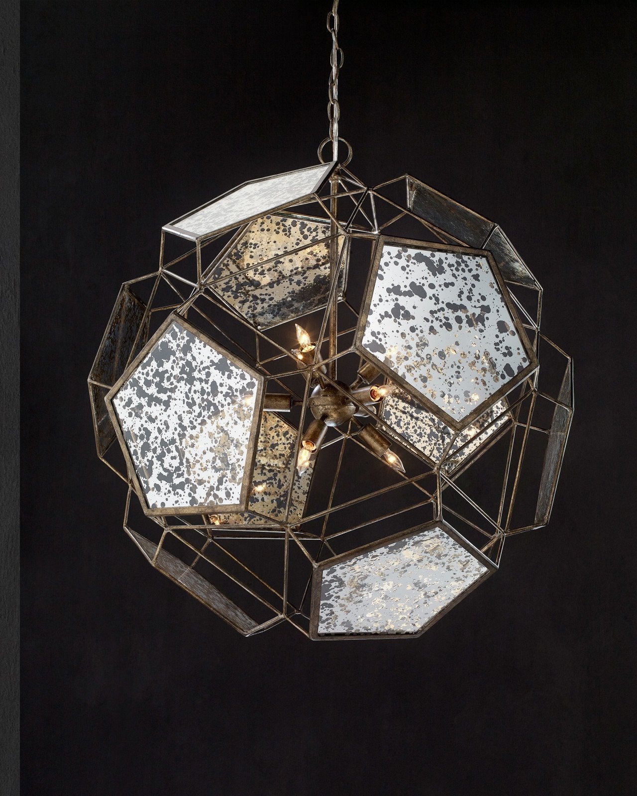 Julius Bronze Orb Chandelier