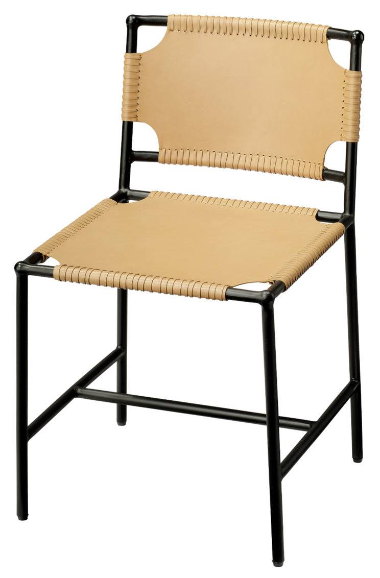 Asher Dining Chair-Jamie Young-JAMIEYO-20ASHE-DCCA-Dining ChairsBrown-2-France and Son