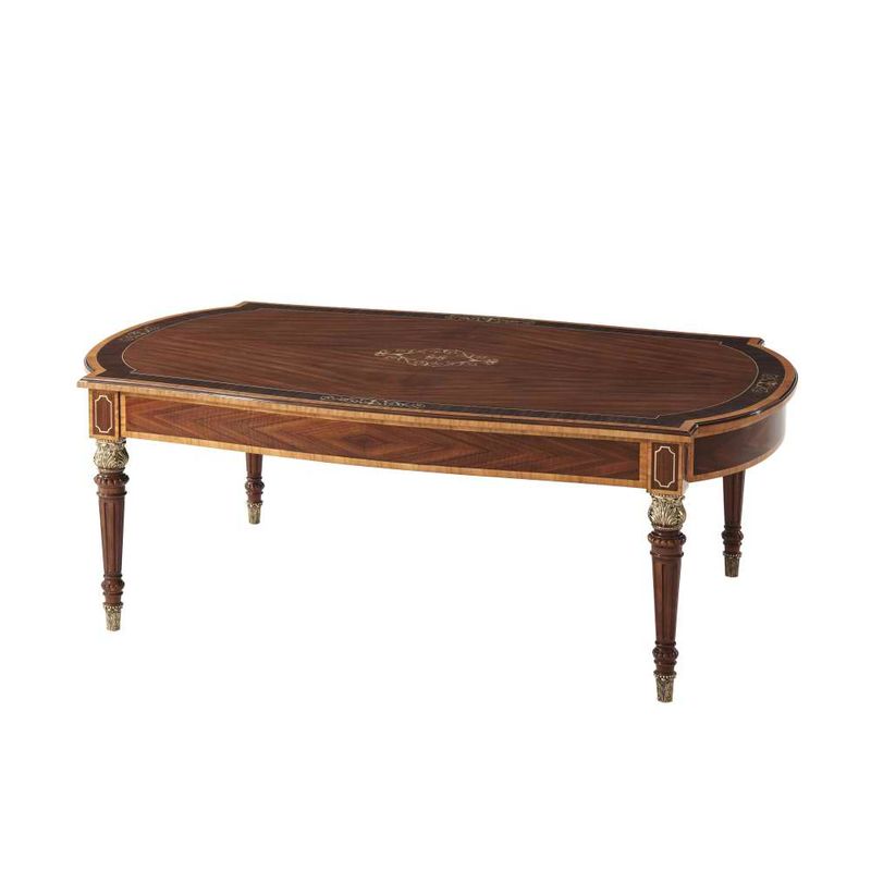 Sophie Cocktail Table-Theodore Alexander-THEO-SC51001-Coffee Tables-1-France and Son