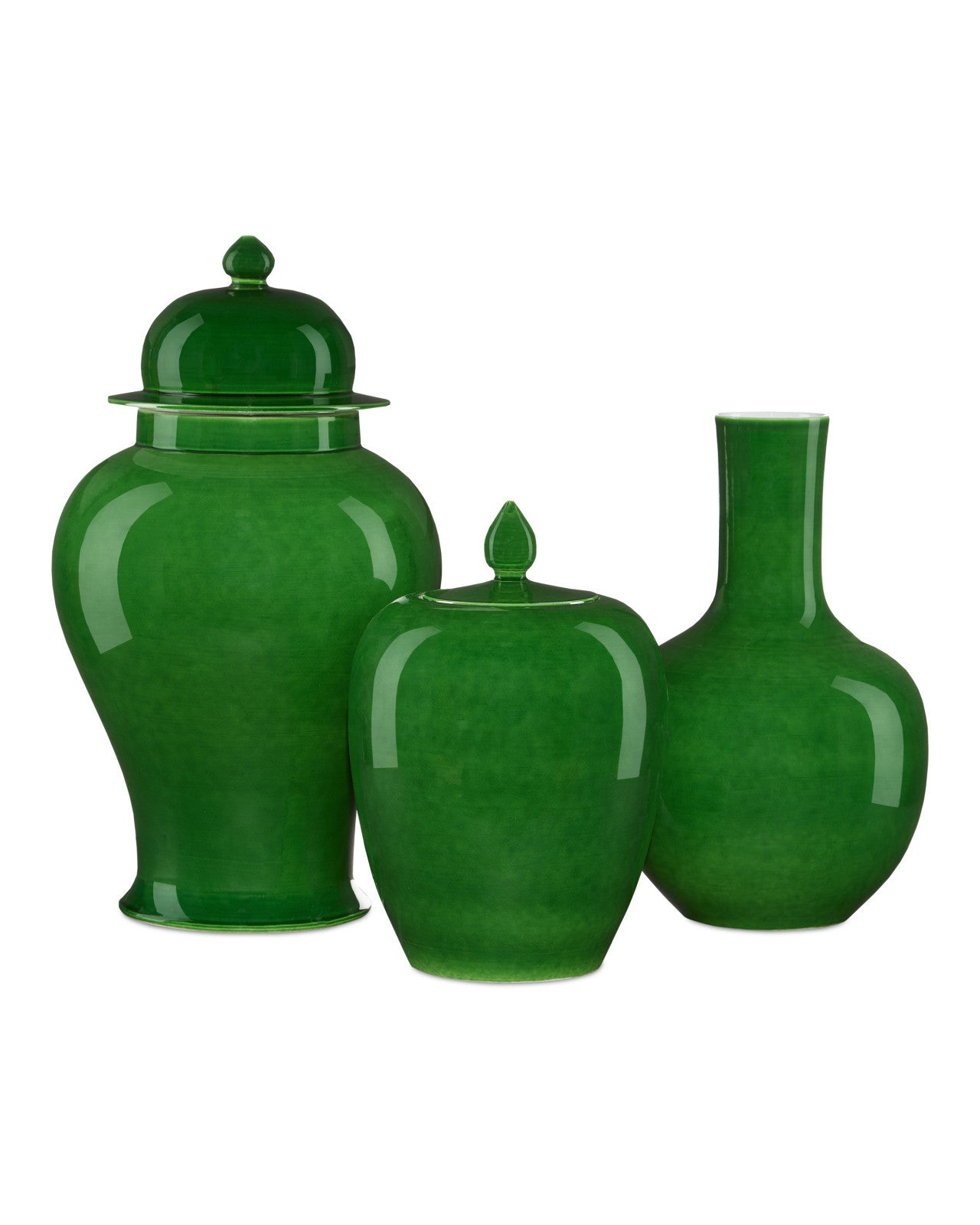 Imperial Green Ginger Jar