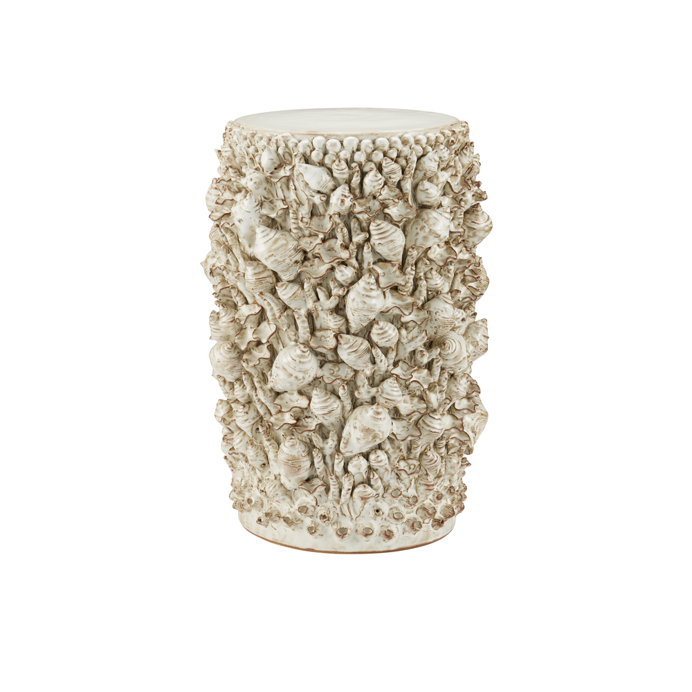 Corfu Ivory Accent Table