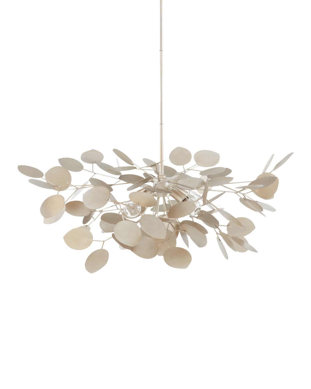 Lunaria Small Silver Chandelier