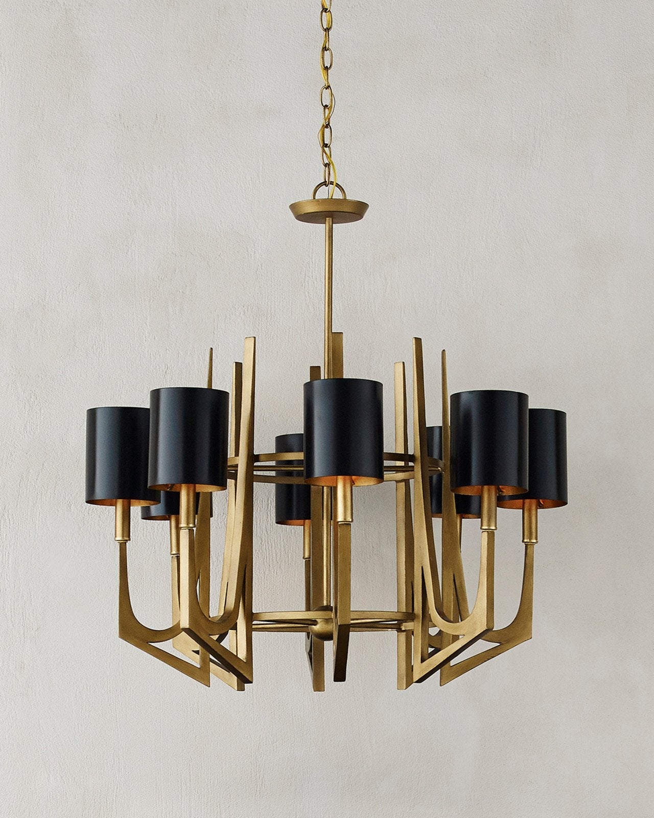 Umberto Brass Chandelier