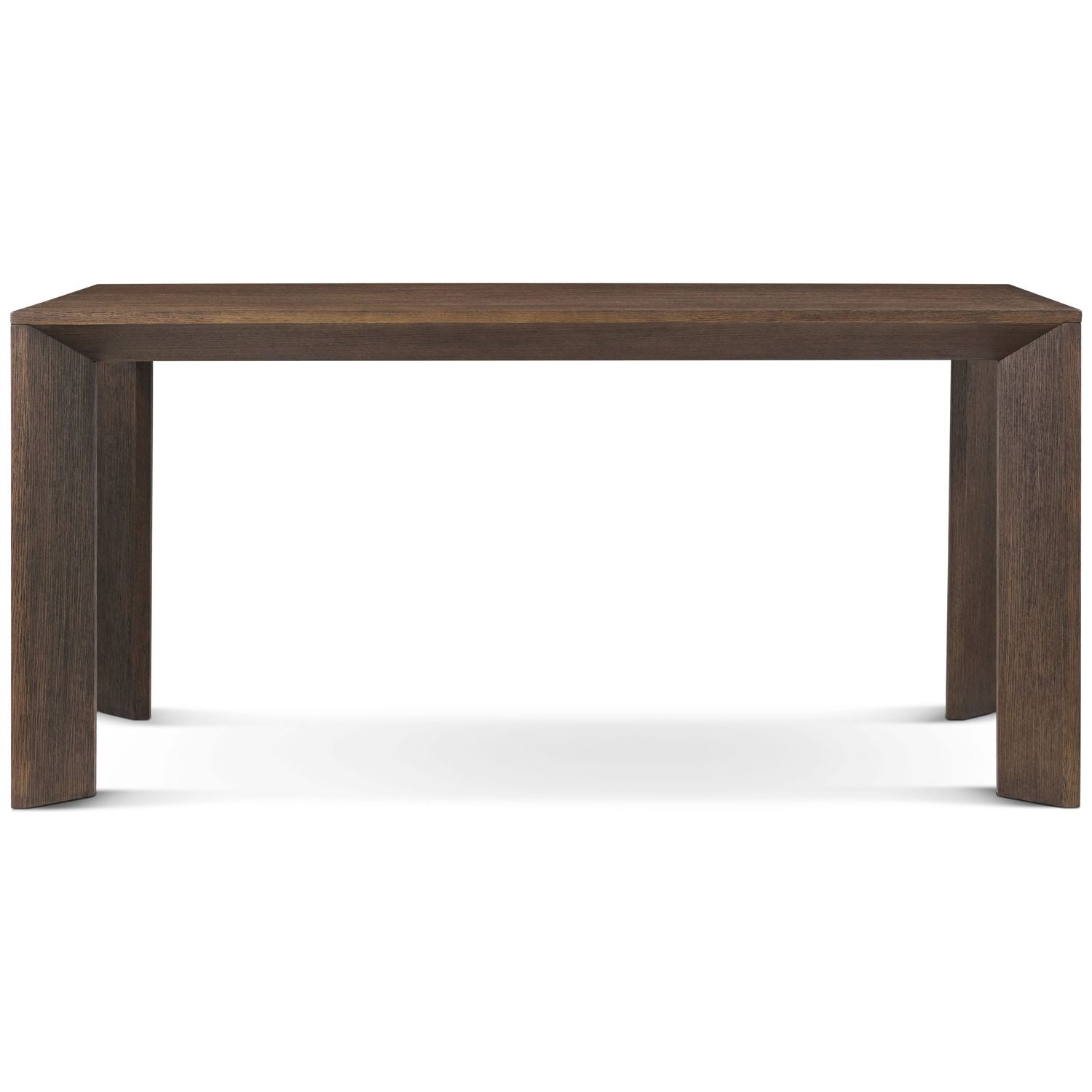 Lisbon Rectangular Dining Table - Small / Brown