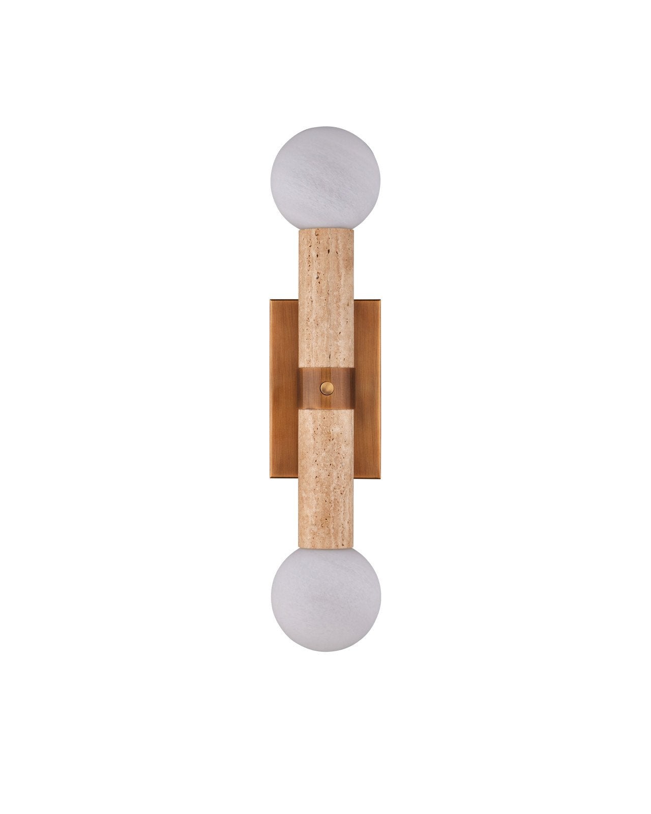 Beatrix Beige Bath Wall Sconce