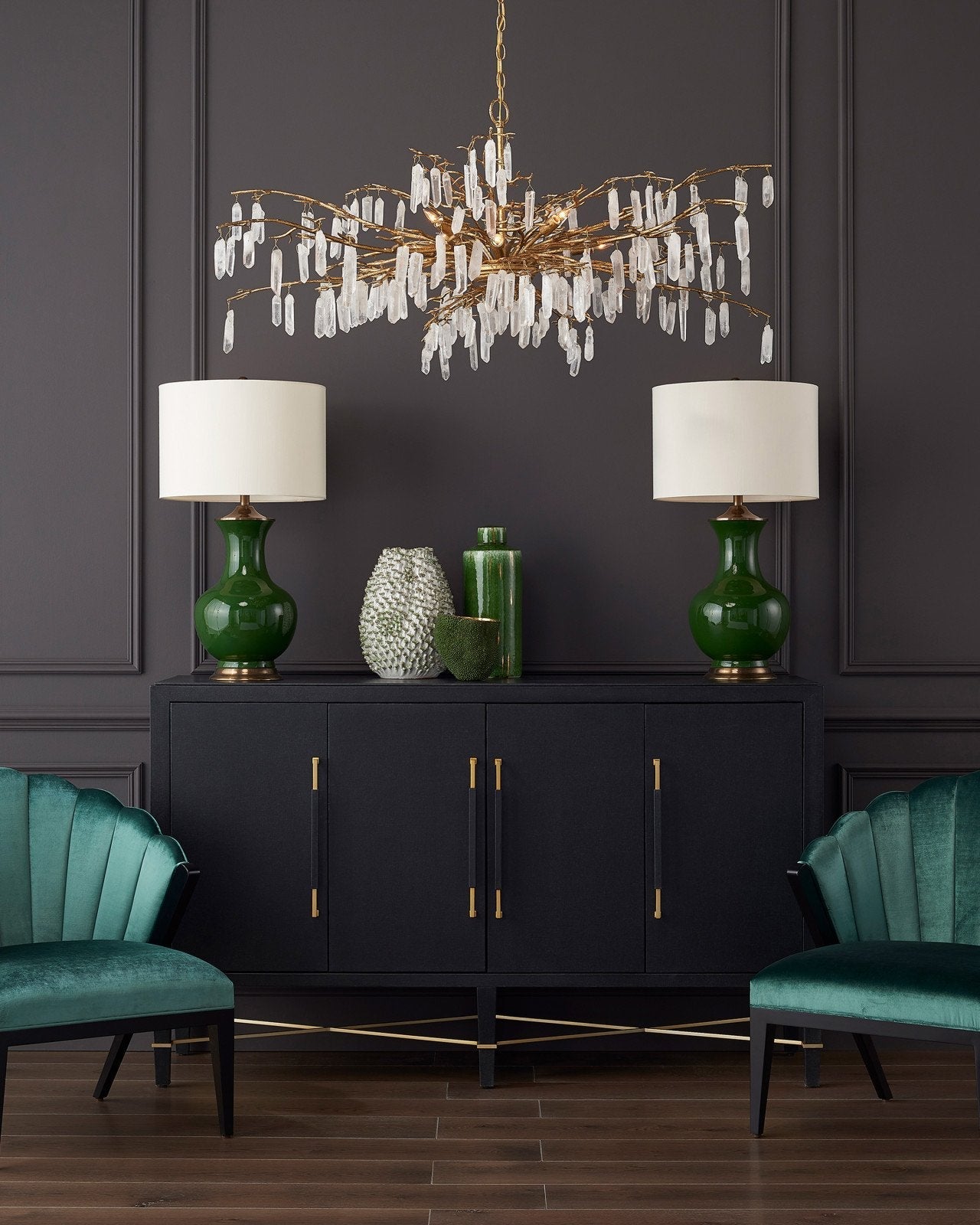 Verona Black Sideboard