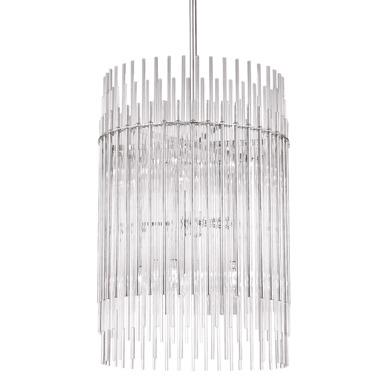 Wallis 10 Light Pendant-Hudson Valley-HVL-6320-PN-PendantsPolished Nickel-2-France and Son