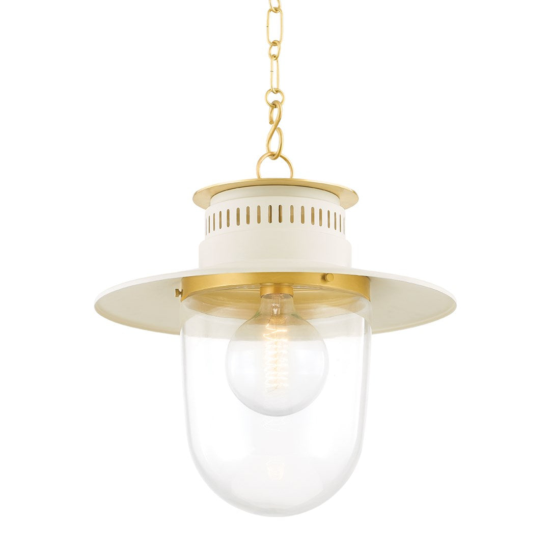 Nori - 1 Light Pendant Large-Mitzi-HVL-H773701L-AGB/SCR-Pendants-1-France and Son