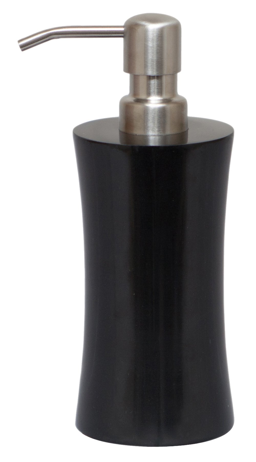 Vinca Collection Soap Dispenser-Marble Crafter-MC-BA01-1JB-Bathroom DecorJet Black-5-France and Son