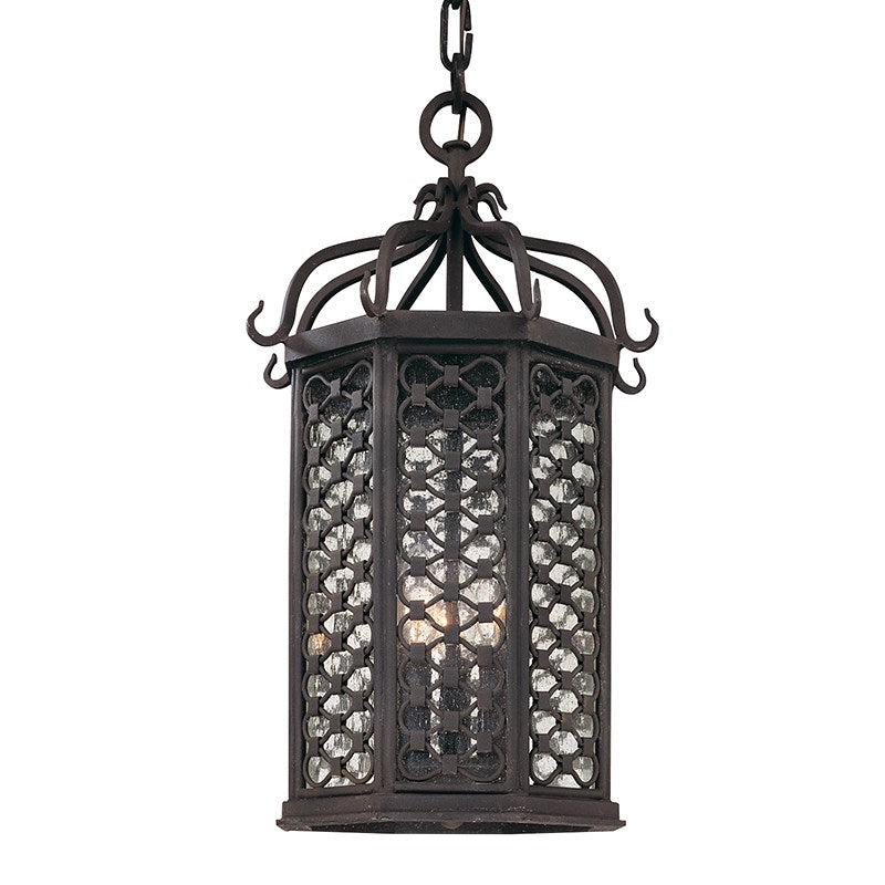 Los Olivos 3Lt Hanging Lantern-Troy Lighting-TROY-F2377OI-Outdoor Lighting-1-France and Son