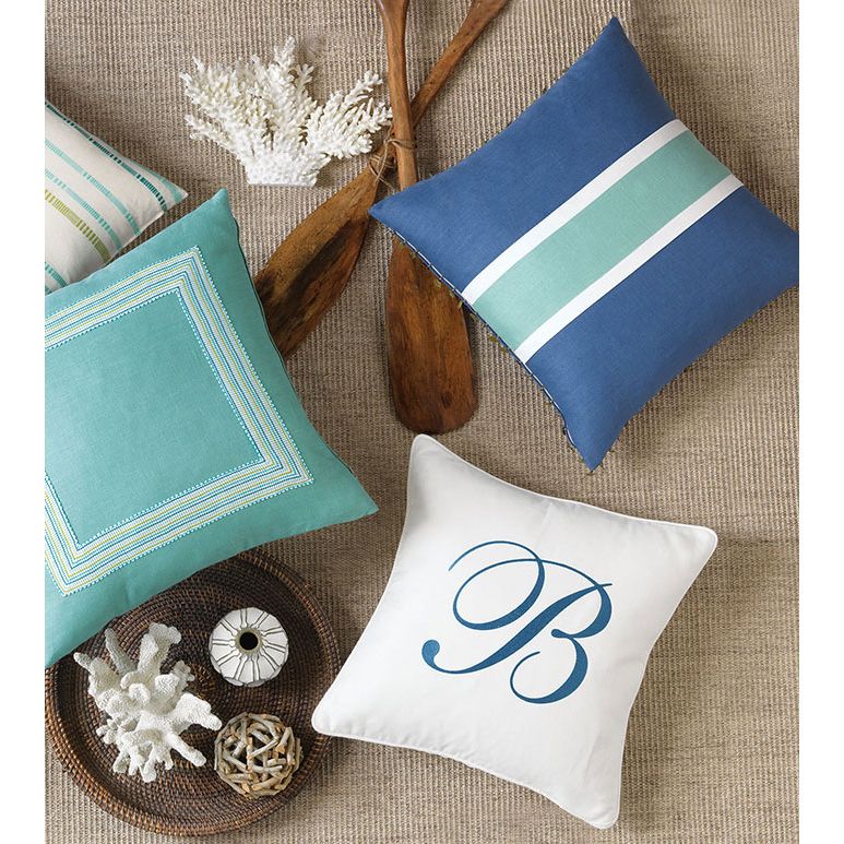 Breeze White With Monogram